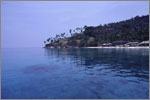 Pemanggil Island's Beach